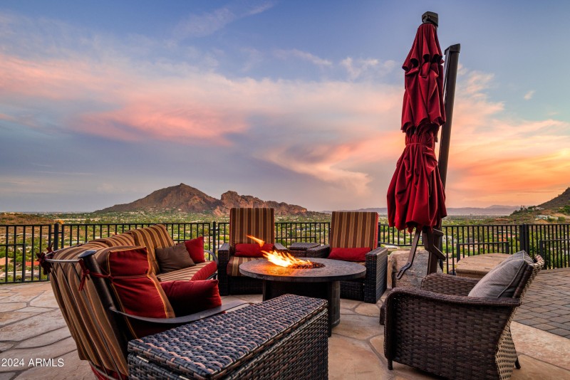 Moonlight Patio Twilight