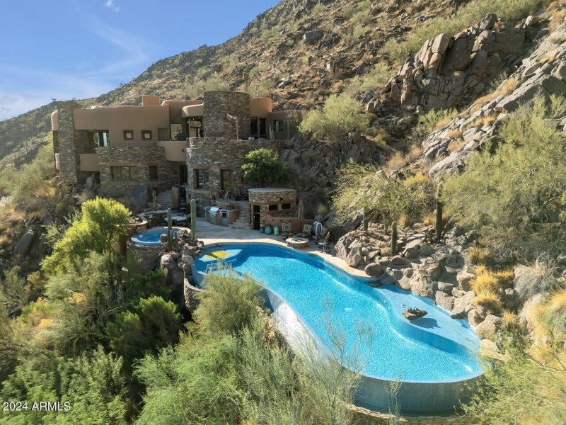 Nestled into the Mountain