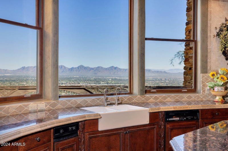 Kitchen Window Mountain Views