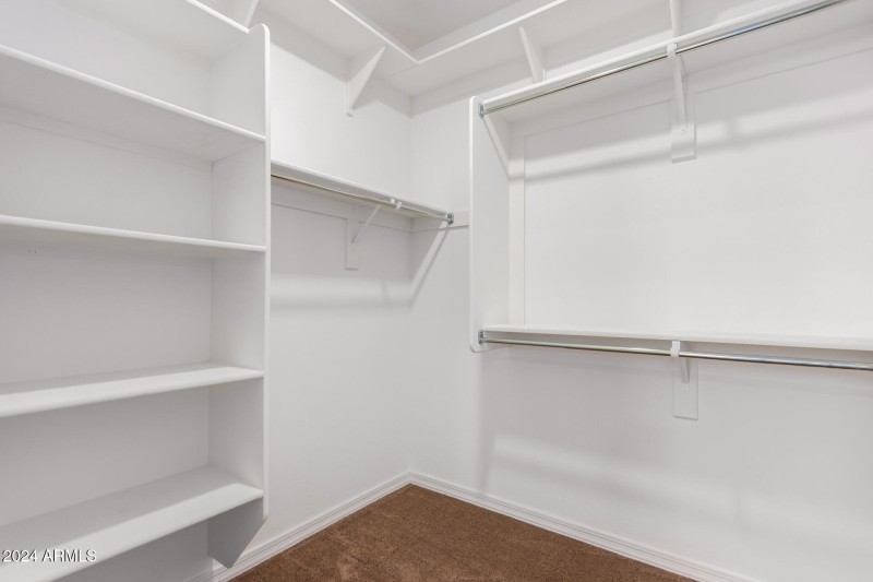 Second Master walk-in closet
