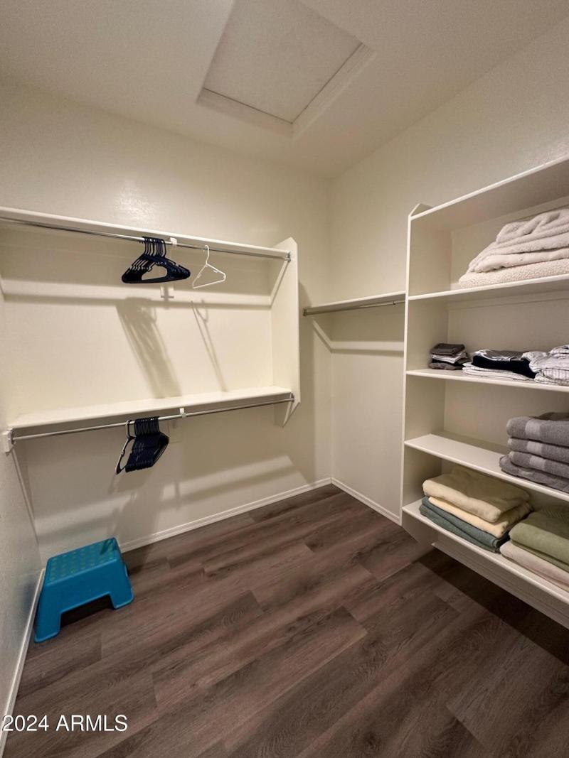 Primary Walk In Closet