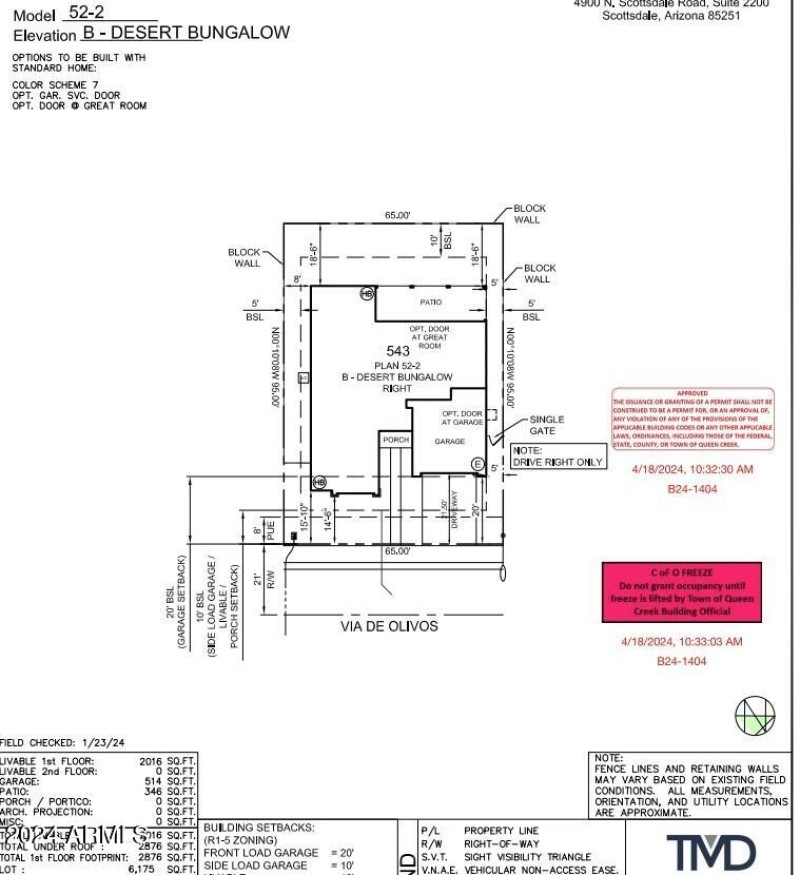 Plot Plan