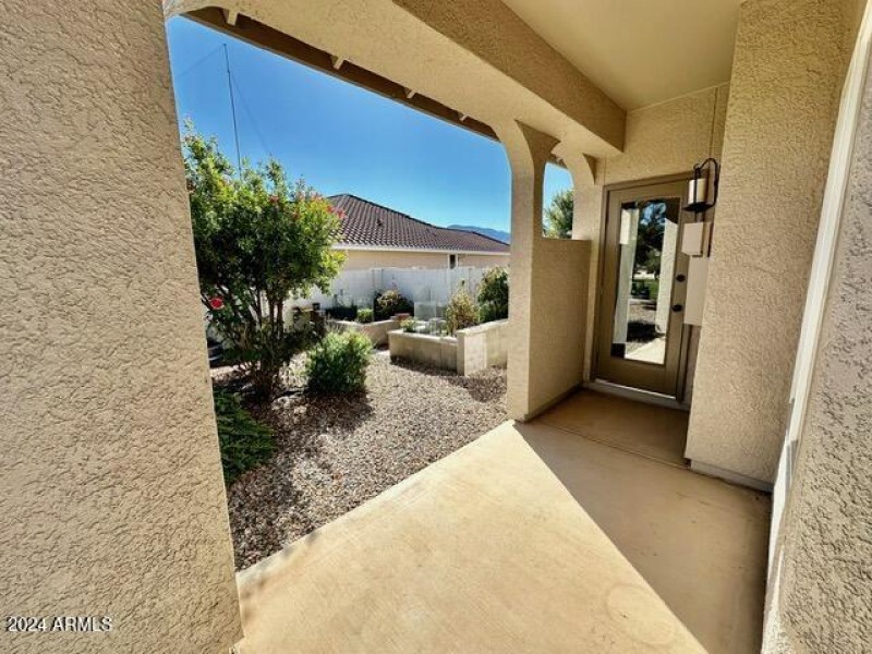 Backyard exit