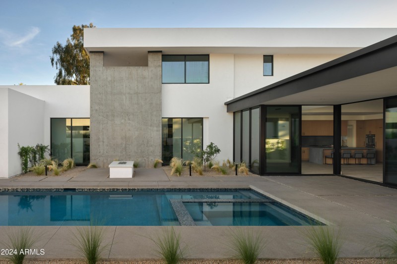 Sleek Poolside Living