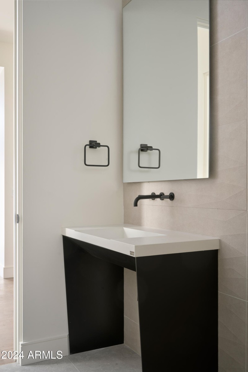 Minimalist Powder Room Design