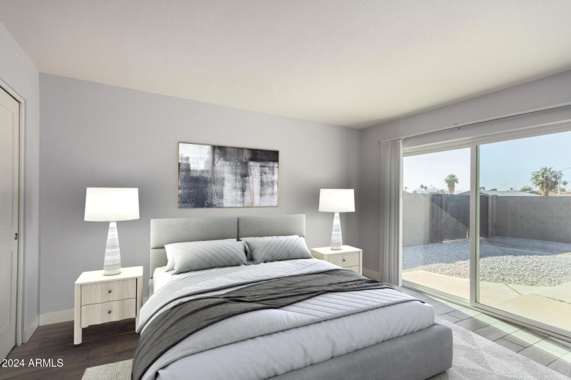 18 Master Bedroom Staged