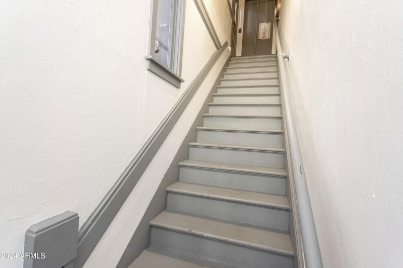 stairs up to the apartment