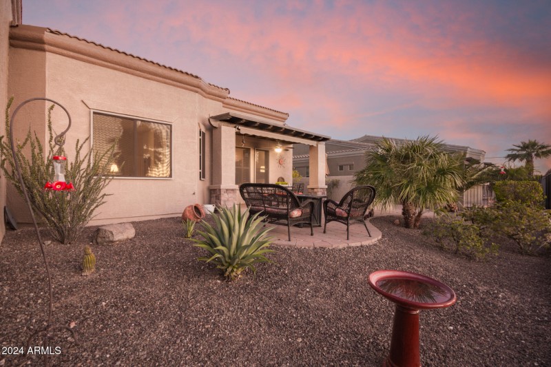 Carefree landscaping