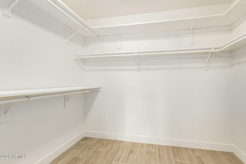 primary bedroom closet