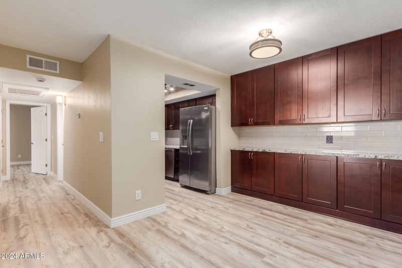 great room into kitchen