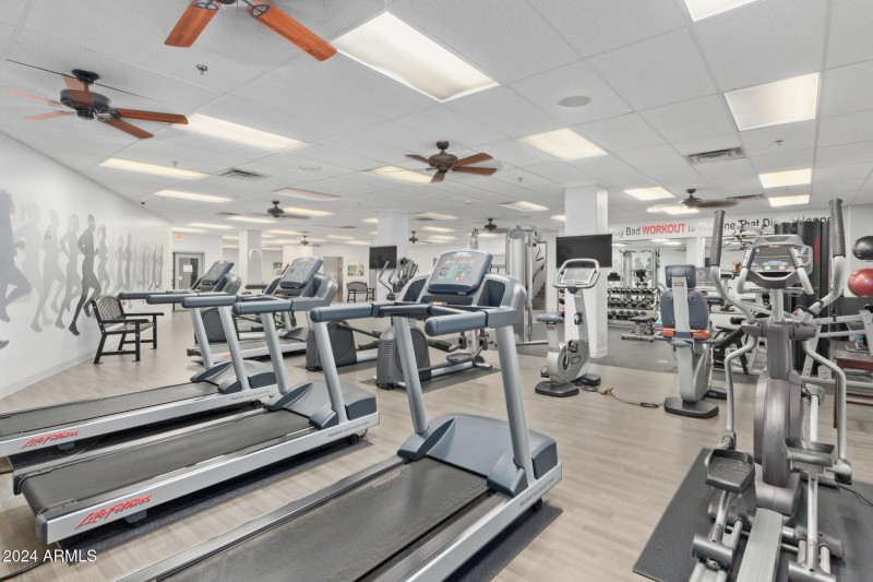 Work out area
