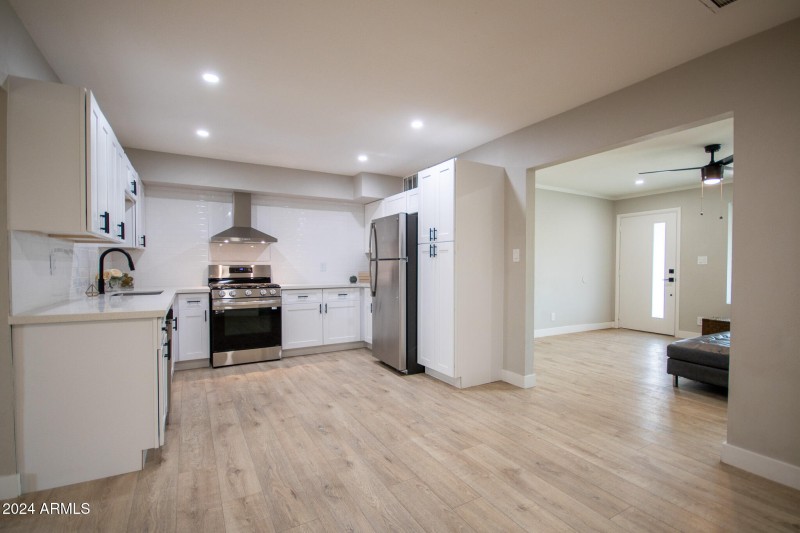 Open Styled Kitchen w/ Dining Area
