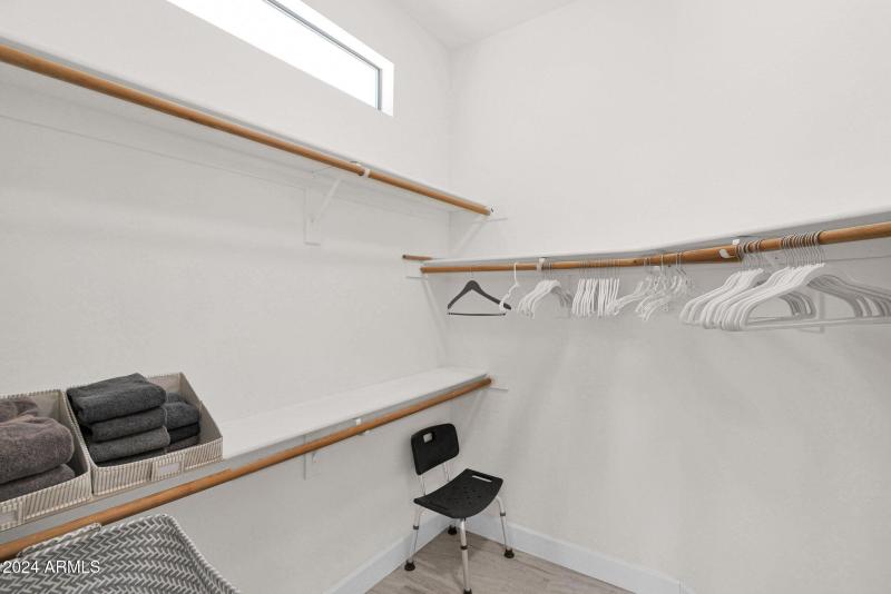 primary walk in Closet