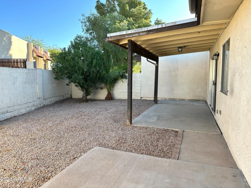 Back yard Right