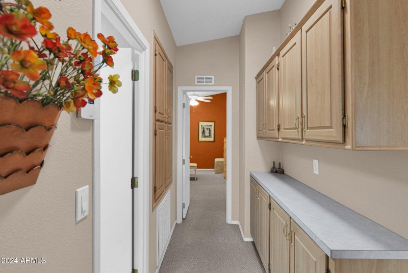 Hallway with Storage