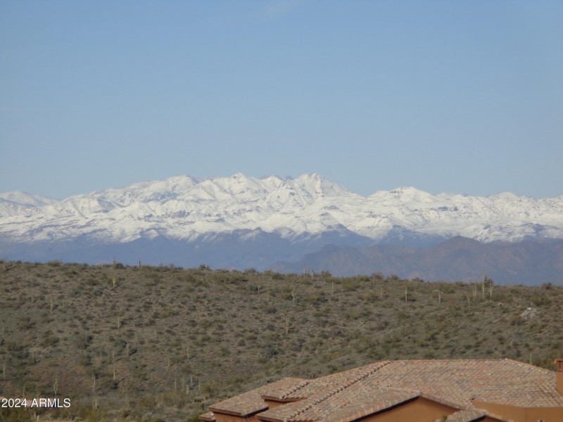 Mountains in snow