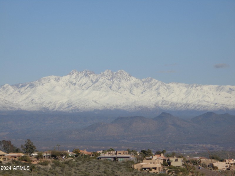 Snow on Four Peaks