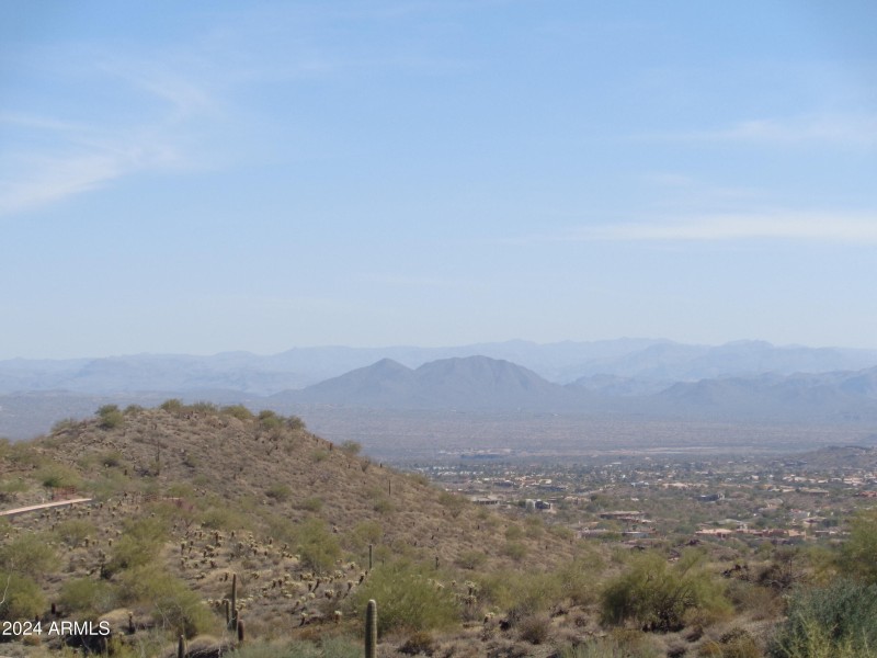 Town and Superstition Mountains