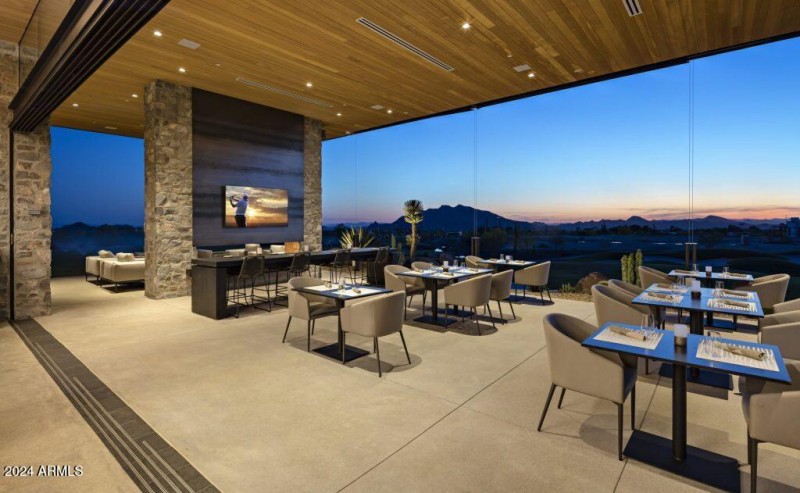 Stock photo - Clubhouse dining