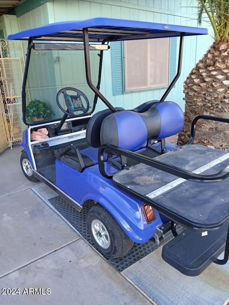 Golf Cart Rear View