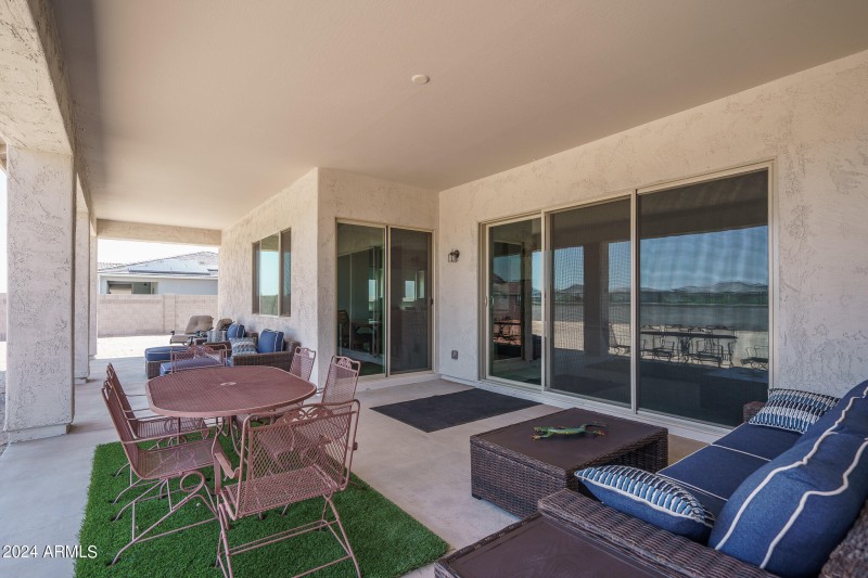 38) BACK PATIO