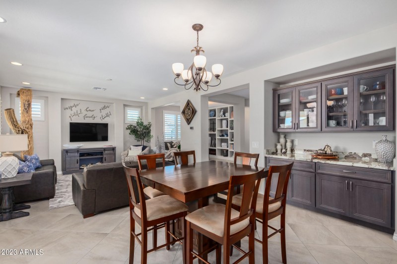 Dining area