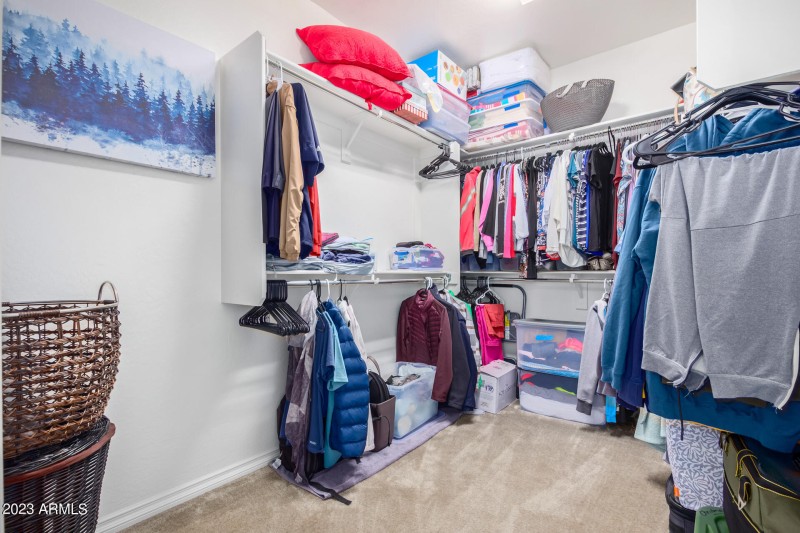 Master Walk-in Closet