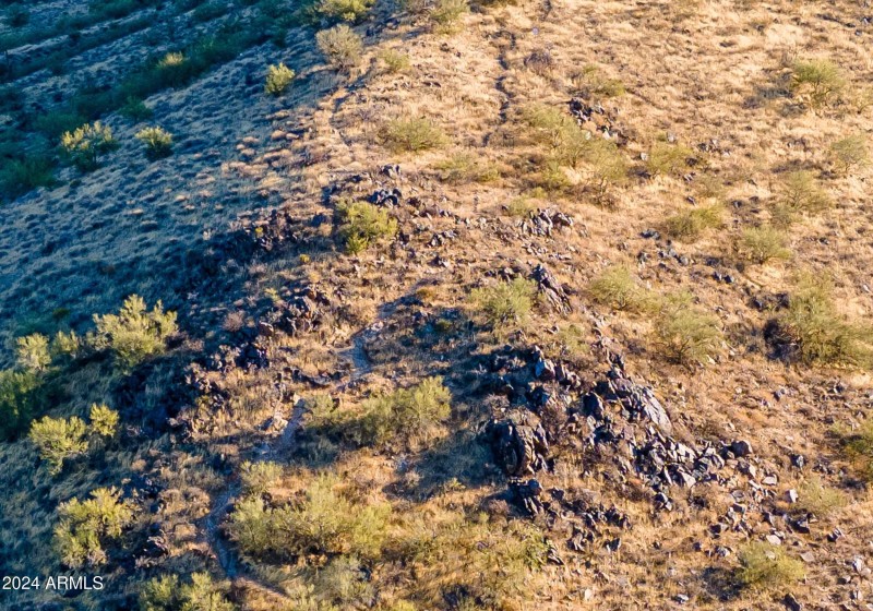 upper portion of the property close up