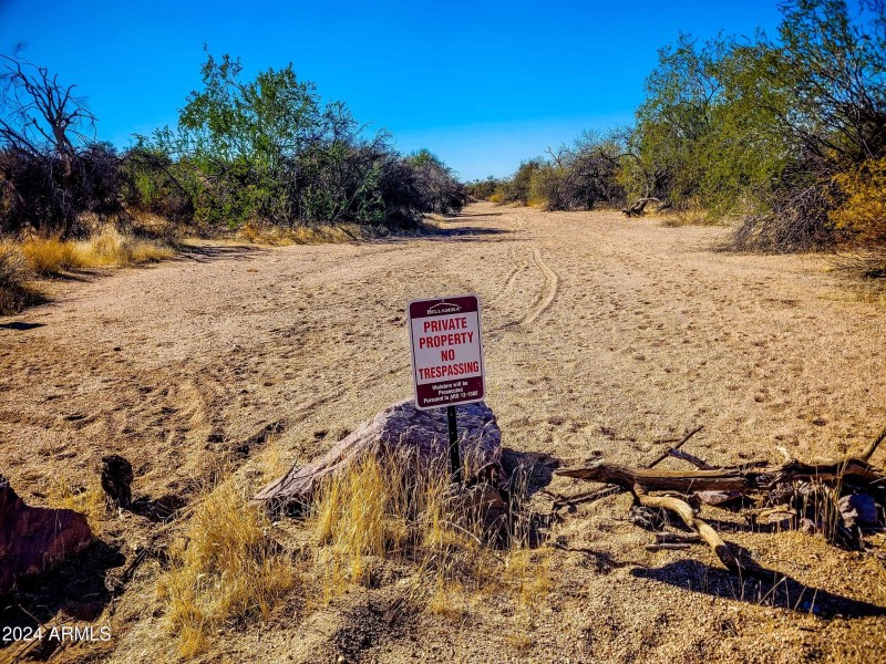 wash on Bellasera land