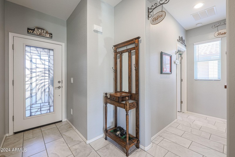 Elegant Glass Front Door