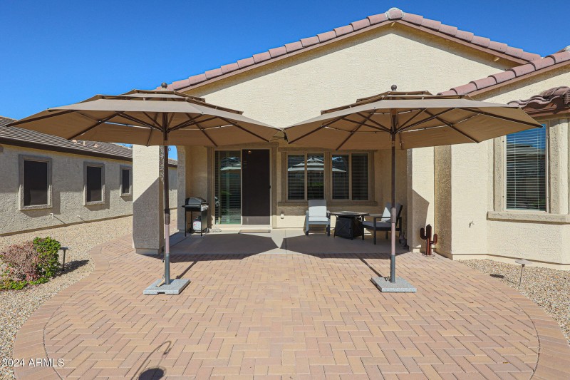 Extended Paver Patio