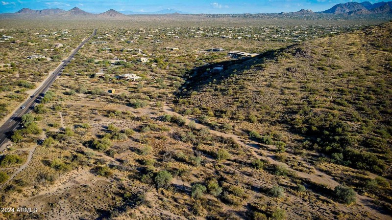 aerial of entire property from Lone Moun