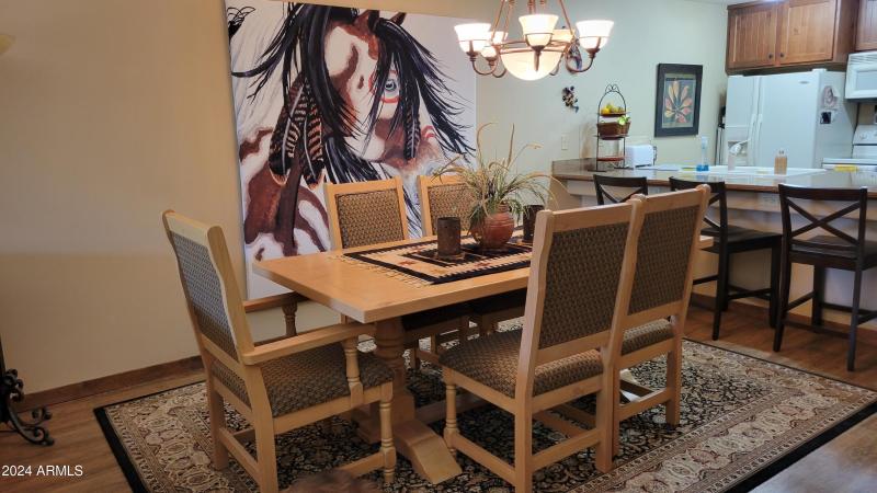 Dining Area and Kitchen