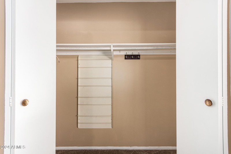 Primary closet