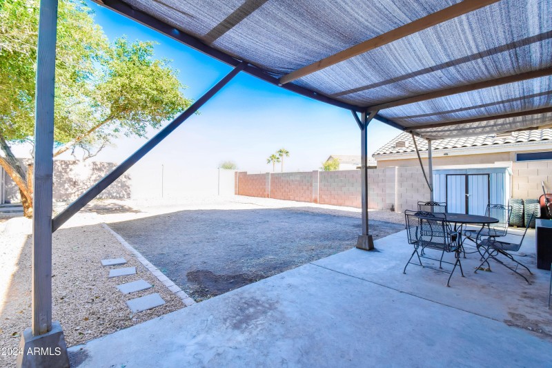 Backyard Covered Patio