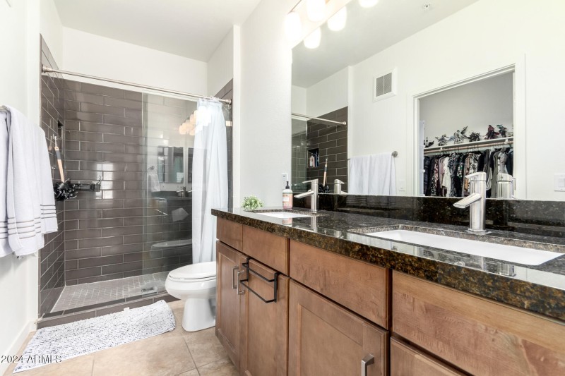 Double Sinks in Primary Bathroom