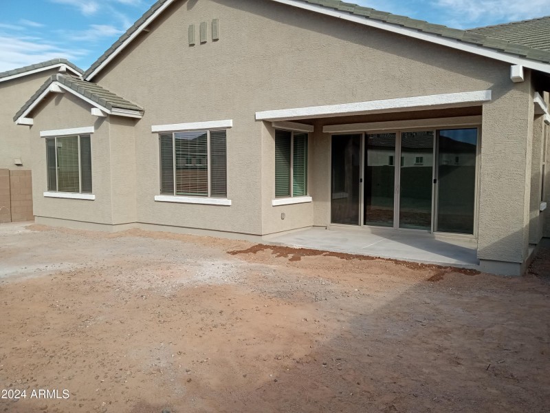 Rear Covered Patio