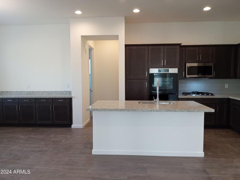 Granite Countertops and Maple Cabinets