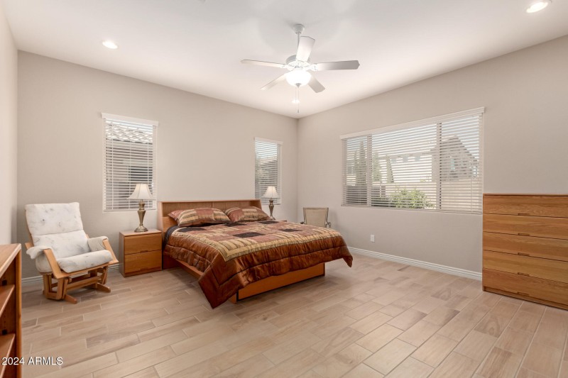 Large primary bedroom
