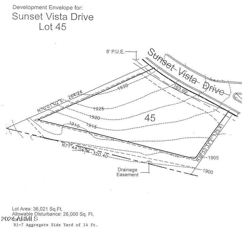 Build Envelope lot 45
