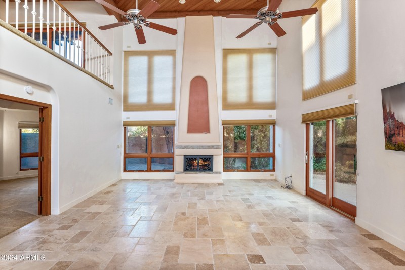 Great Room and Fireplace