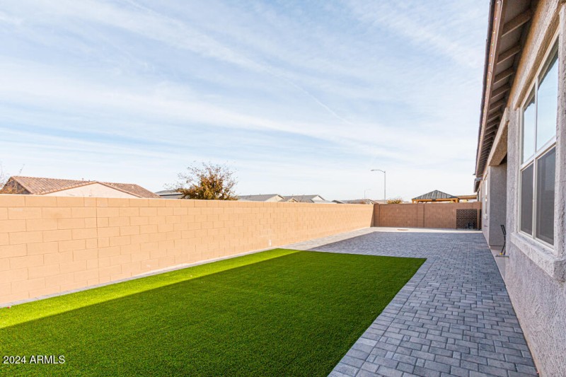 Backyard Brand new artificial turf