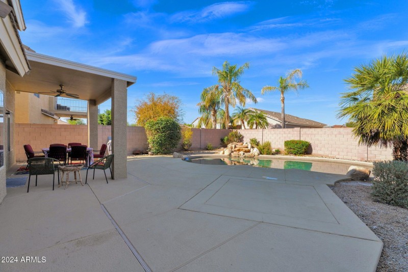 4208 E Tether Trail, Back Patio