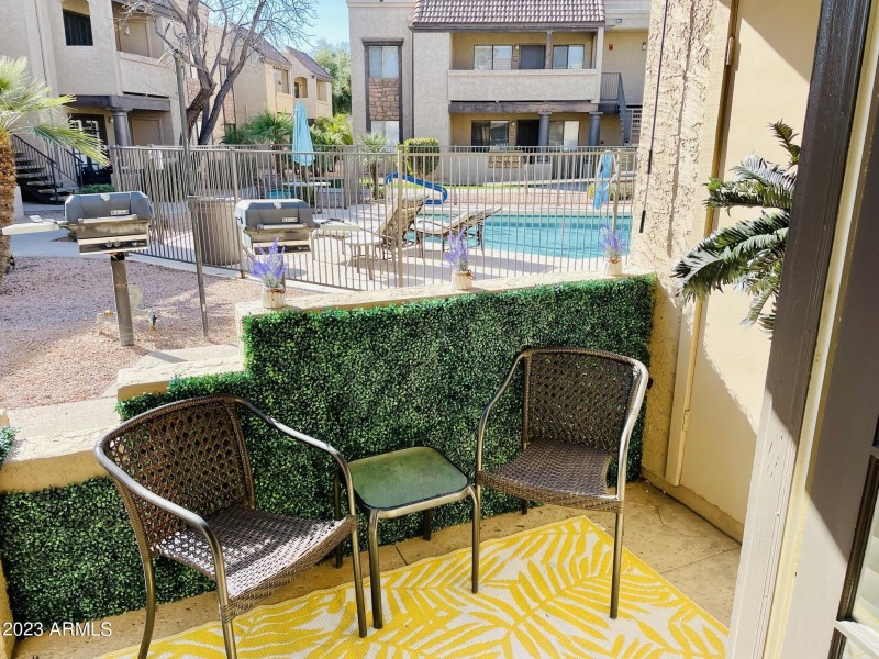 Beautiful patio