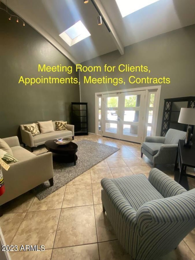 Meeting room text