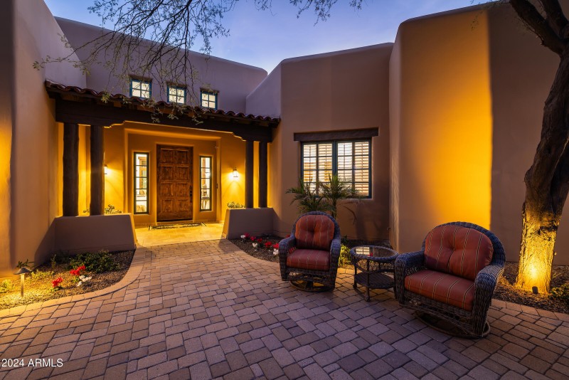 Courtyard is welcoming