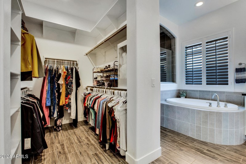 Dual Sided Closet