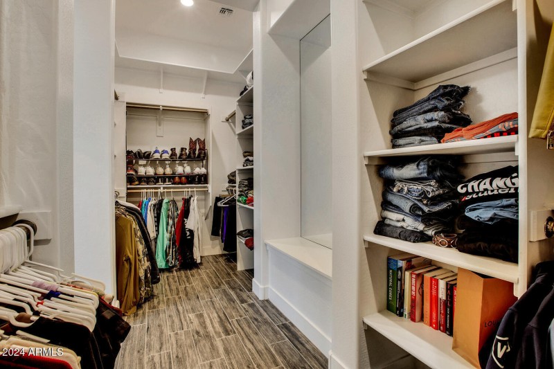 Dual Sided Closet