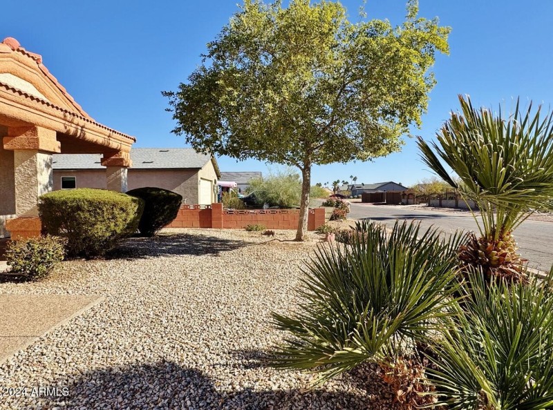 Front view of property