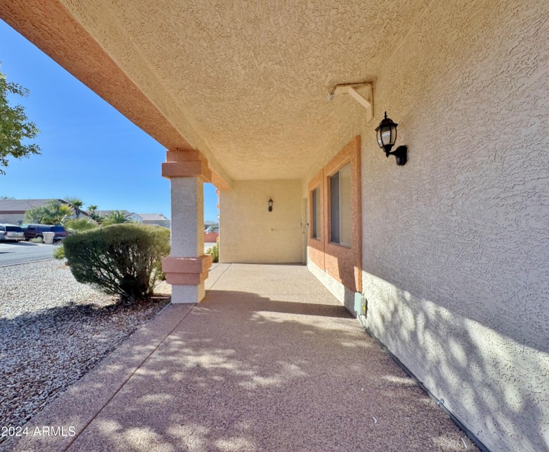 Front patio